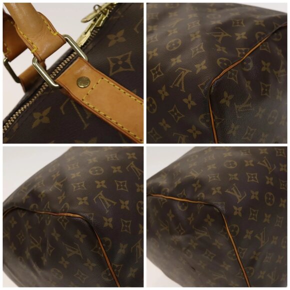 LOUIS VUITTON Monogram Keepall 55 Boston Bag - Picture 12 of 15